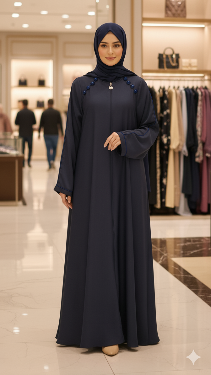 Zip Abaya