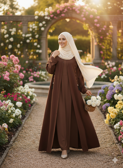 Front Open Abaya