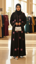 embroidered Abaya