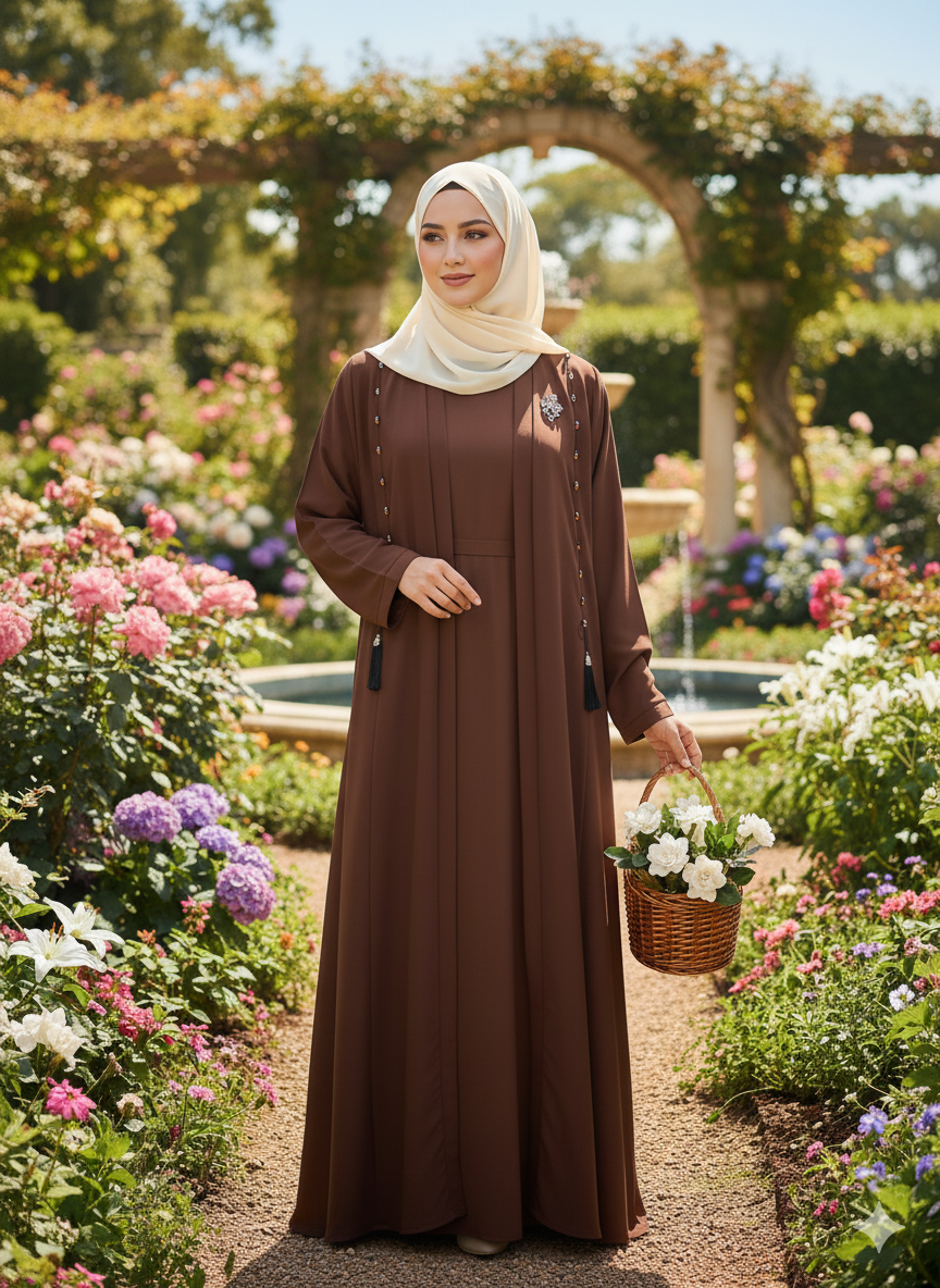 Front Open Abaya