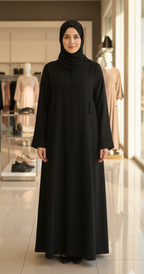 Front Open Kali Abaya