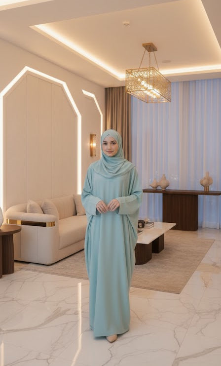 Front Plain Abaya