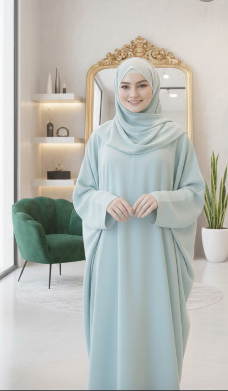 Front Plain Abaya