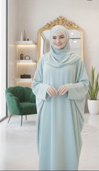 Front Plain Abaya