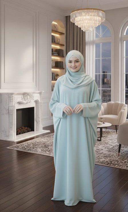 Front Plain Abaya